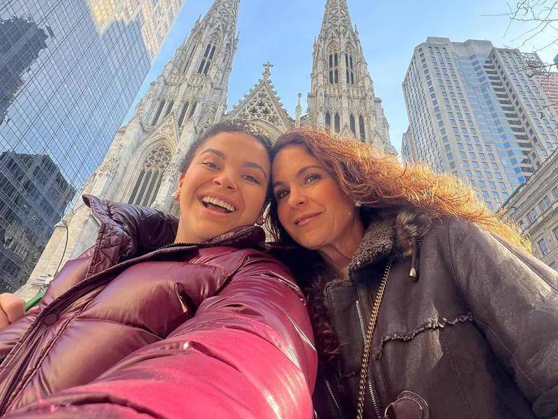 Imagen de archivo de Lucero y su hija, Lucerito Mijares, en un viaje juntas, publicado en sus redes sociales.
