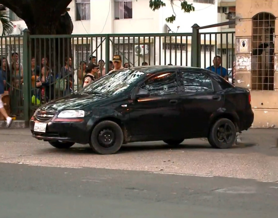El crimen ocurrió en la avenida José de la Cuadra, en los exteriores de los bloques de la Armada Nacional de la ciudadela Las Acacias.