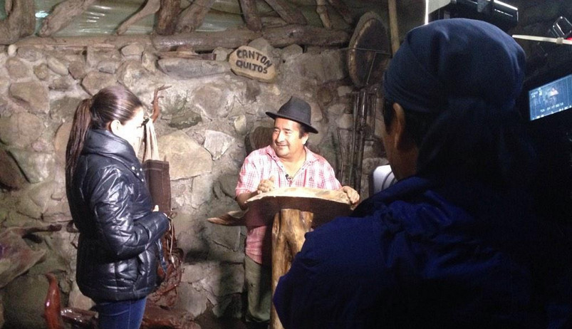El maestro de la madera vive en la amazonia ecuatoriana