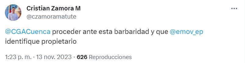 Cuenca: indignación por el maltrato a un borrego que fue amarrado y arrastrado por un auto