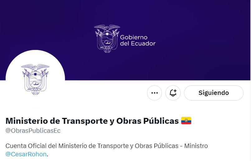 El equipo de Daniel Noboa cambia el logo de las redes sociales de los ministerios