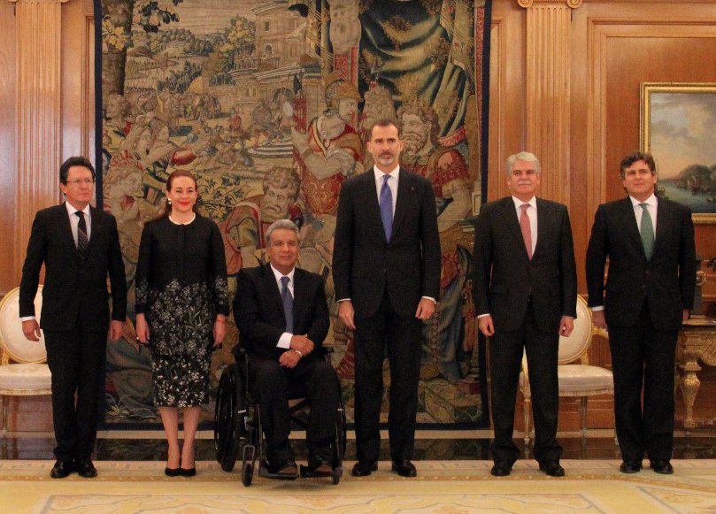 Presidente Moreno se reunió con Mariano Rajoy para analizar aspectos de la UE