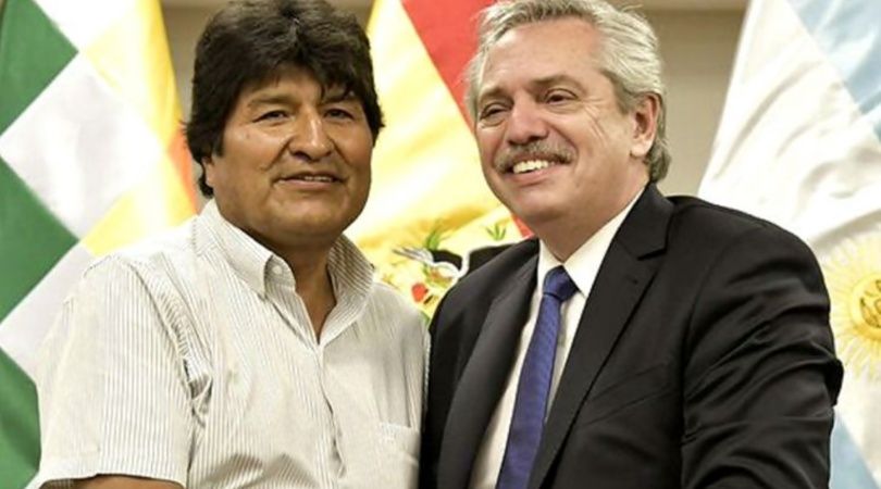 Evo Morales llegó a Argentina para quedarse