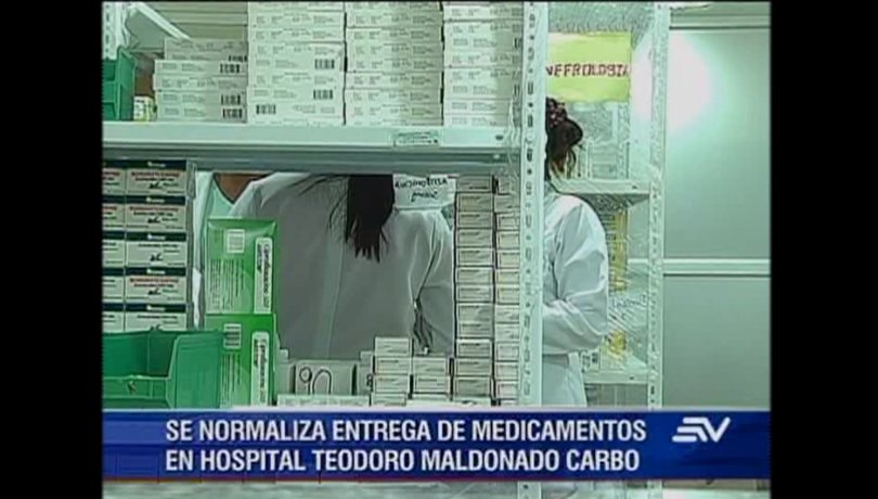 Hospital del IESS en Guayaquil normaliza la entrega de medicinas a afiliados