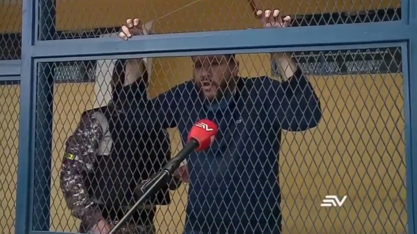 Bucaram: &quot;Soy un preso político, soy un hombre inocente&quot;