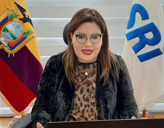 Marisol Andrade fue designada directora del SRI en 2018, durante el Gobierno de Lenín Moreno.