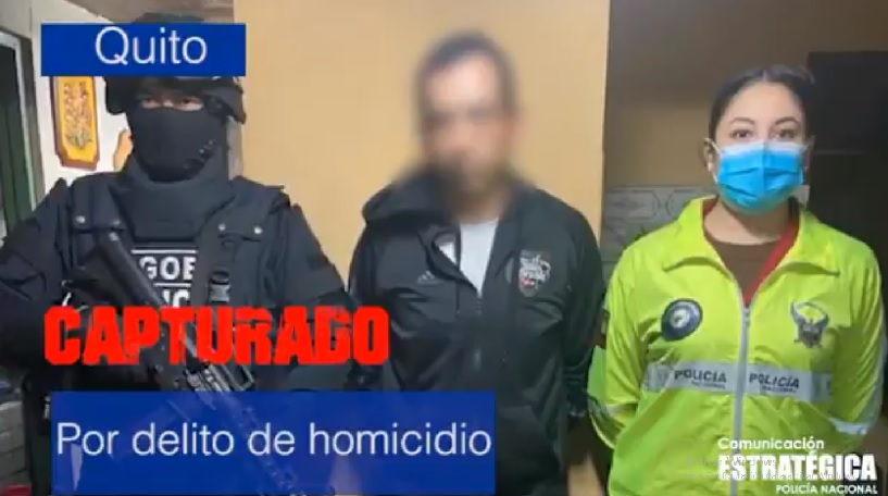 Capturan a sospechoso de descuartizar a una mujer en Quito