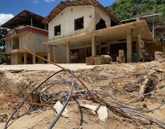 Chaguarpamba y Portovelo son dos de los 151 cantones afectados por la intensa temporada invernal que soporta el país.