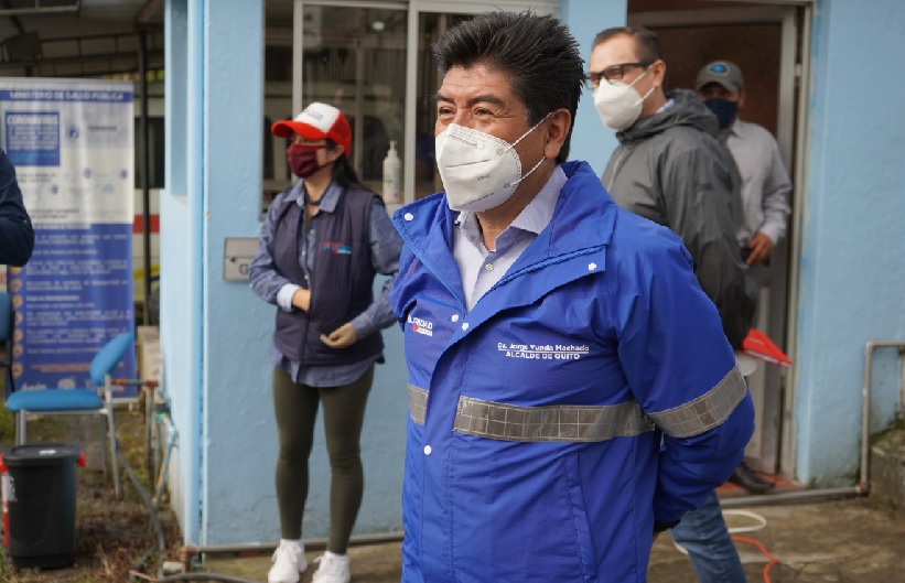 Jorge Yunda: &quot;Los servicios sanitarios ya no dan más&quot;