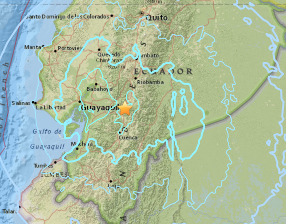 Sismo de magnitud 3,45 en zona amazónica de Ecuador