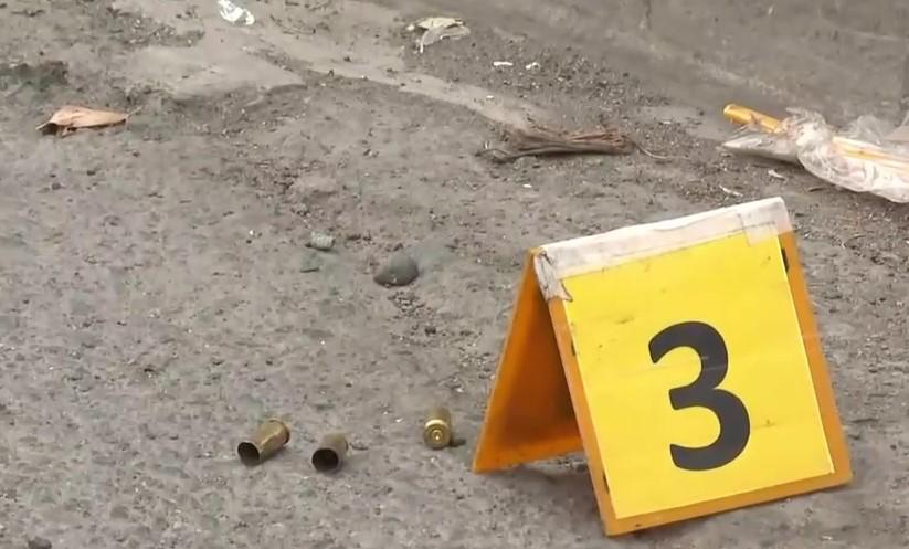 Casquillos de bala encontrados después de un doble asesinato en el sector de Oramas González, en Durán.