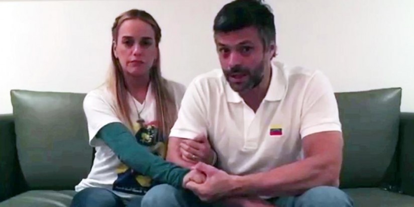 López y su familia, refugiados en embajada de Chile