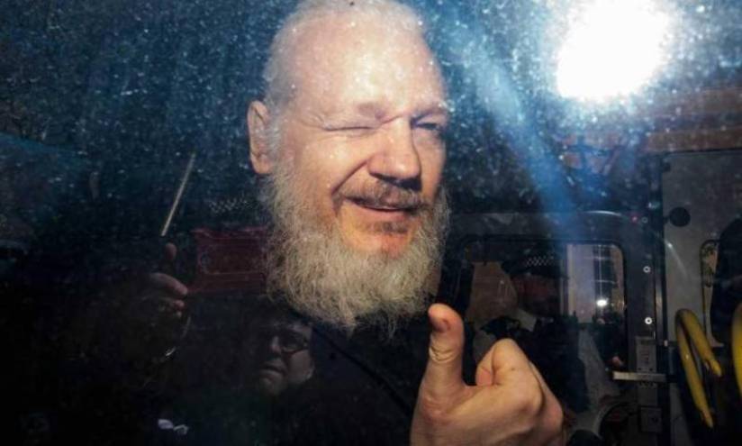 Julian Assange fue trasladado a una cárcel de máxima seguridad, cuando lo expulsaron de la embajada de Ecuador en Londres.