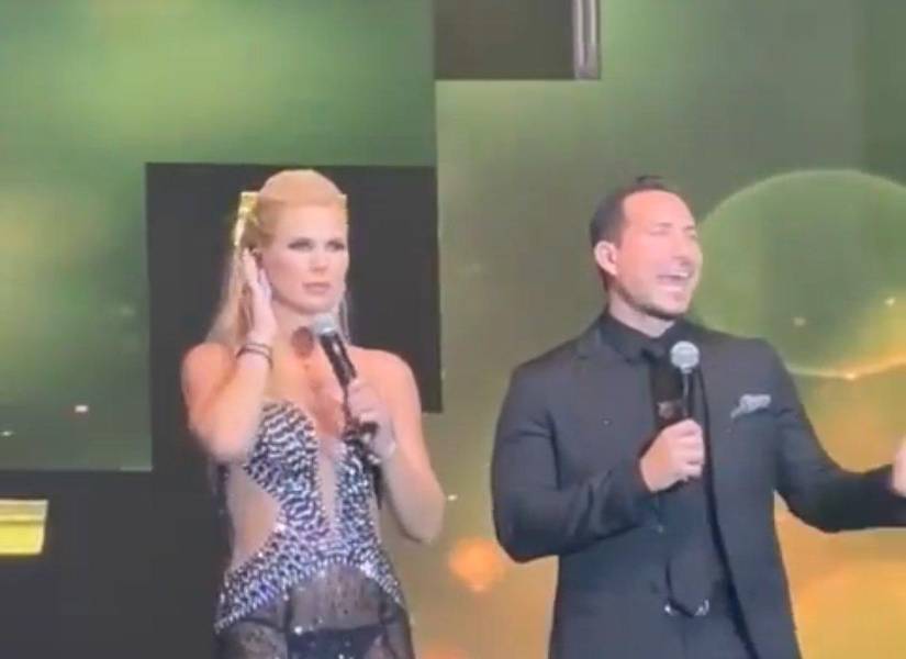 Captura del vestido de Carolina Jaume.