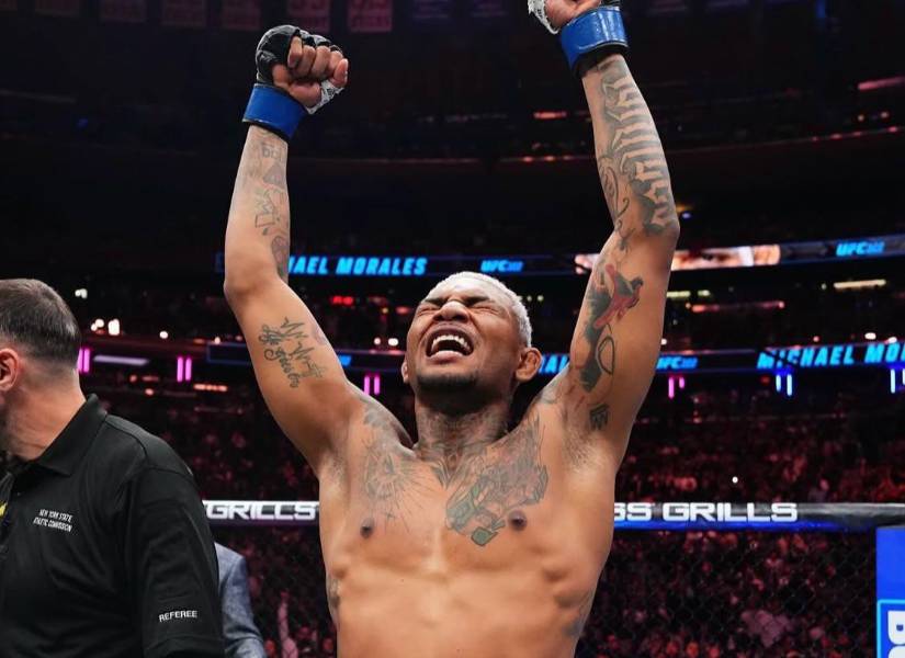 Michael Morales noqueó a Sean Brady en su más reciente combate de la UFC.