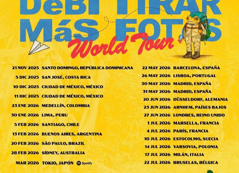 Fechas originales de los conciertos de Bad Bunny.