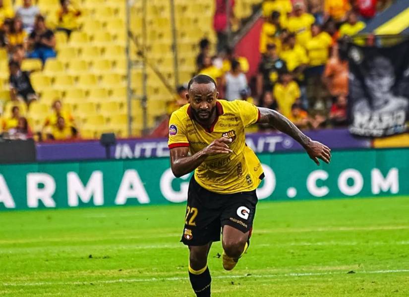 Leonai Souza lleva 13 partidos con Barcelona SC en este 2025.