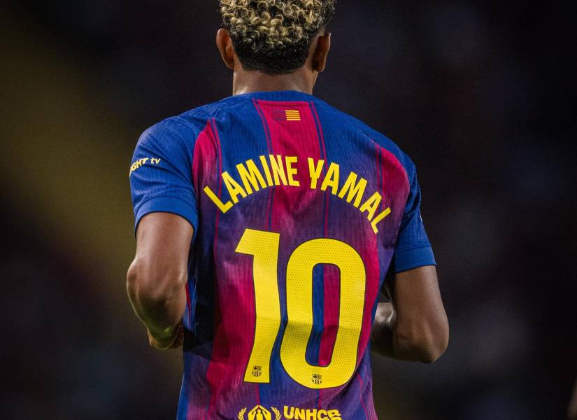 Lamine Yamal asistió para el segundo gol del FC Barcelona.