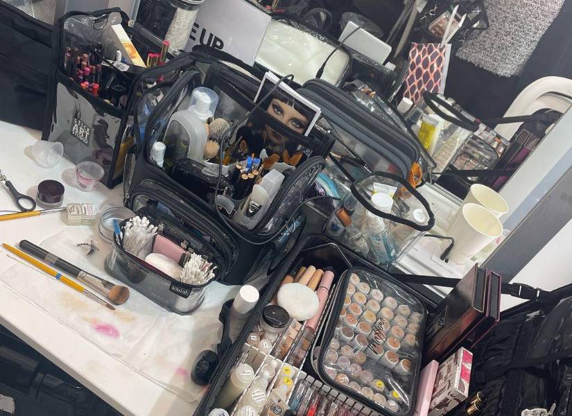 Imagen publicada por el maquillador ecuatoriano.