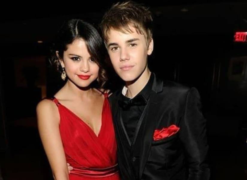 Justin Bieber y Selena Gómez en sus inicios.
