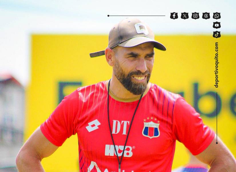 El Deportivo Quito conversará con Sebastián Blázquez para definir su continuidad como entrenador.