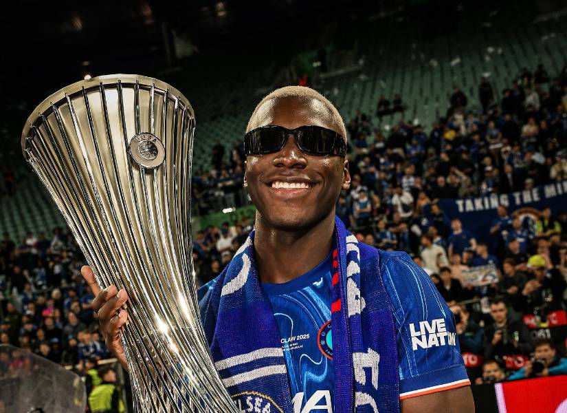 Moisés Caicedo, campeón del mundial de clubes.