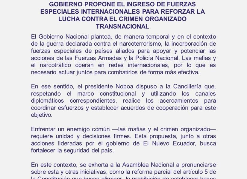 Las cuatro crisis que Daniel Noboa debe encarar antes de la segunda vuelta