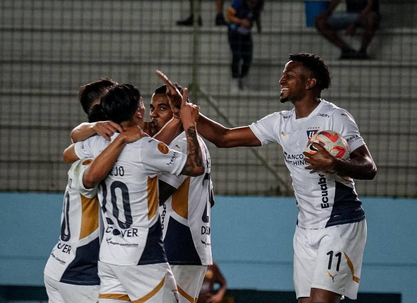 Michael Estrada anotó un hat-trick en la victoria de Liga de Quito sobre el Delfín de Manta por la fecha 19 de la Liga Ecuabet