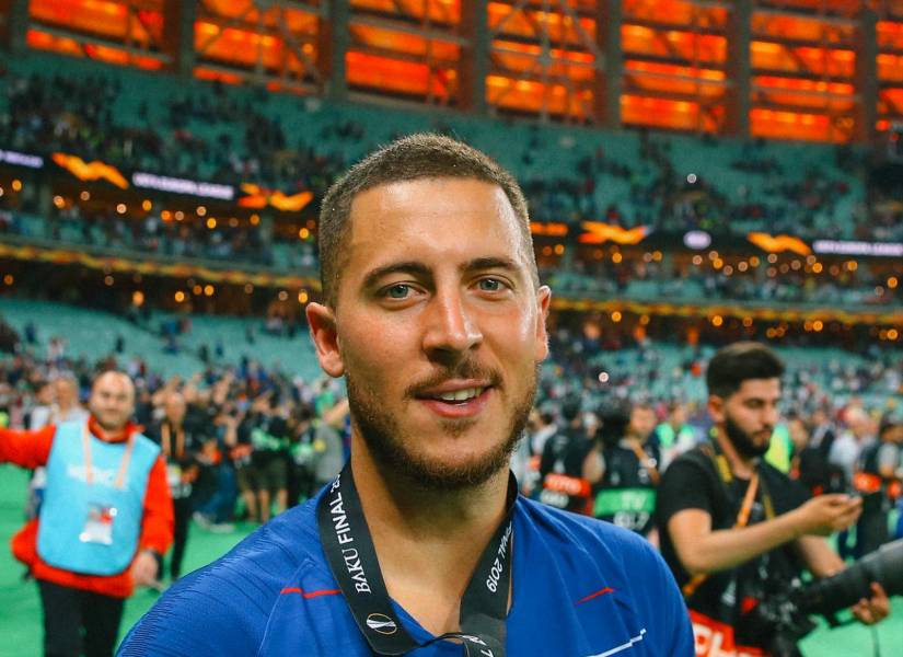 Eden Hazard escogió a sus jugadores favoritos del Chelsea.