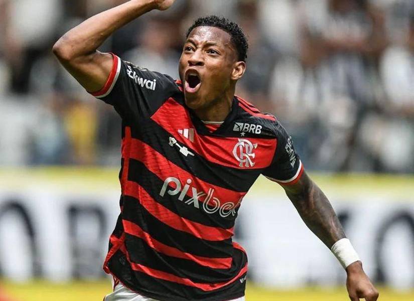 Gonzalo Plata ha sufrido tres expulsiones con el Flamengo en esta temporada.