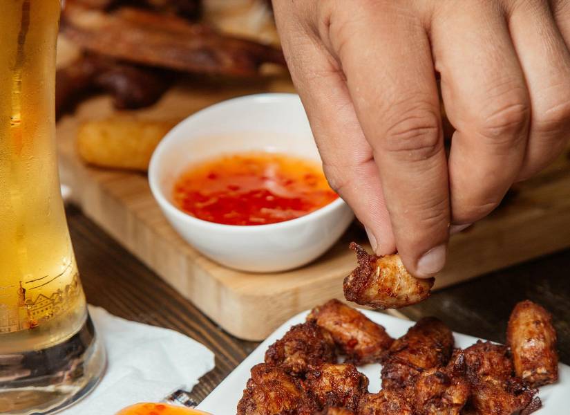 Aperitivo con chicharrón