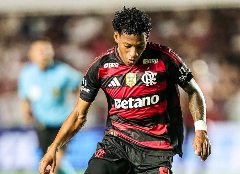 Gonzalo Plata se va a perder la final de la Copa Libertadores con Flamengo ante Palmeiras.