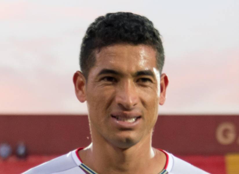 Darwin Quilumba cuando jugaba en Mushuc Runa