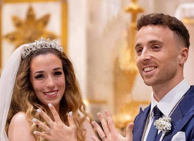 Diogo Jota se casó 11 días antes de morir