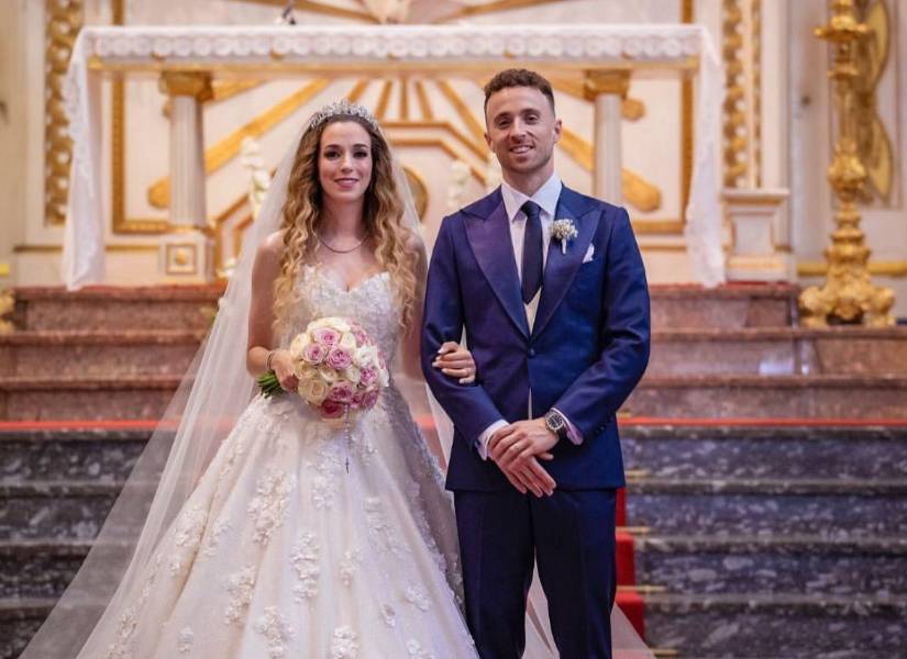 Diogo Jota se casó 11 días antes de morir
