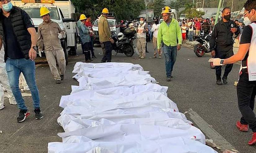 Dos ecuatorianos heridos en un accidente en México que ya deja 55 muertos