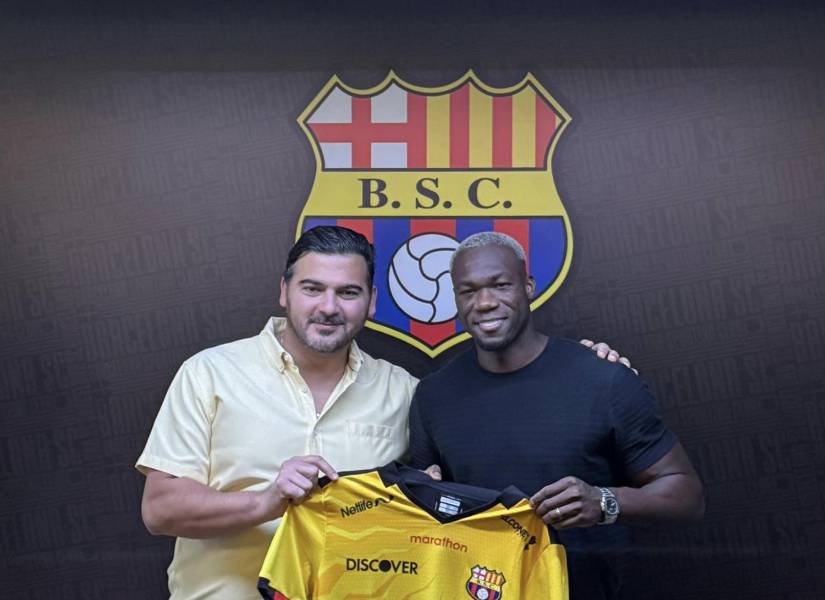 Felipe Caicedo cumplió su sueño de jugar con Barcelona SC.