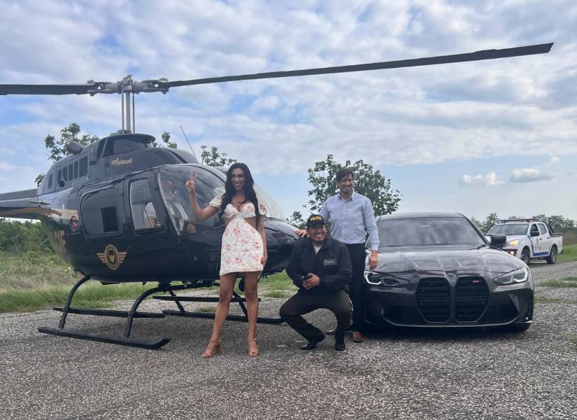 Trascámara del rodaje de la escena de persecución.