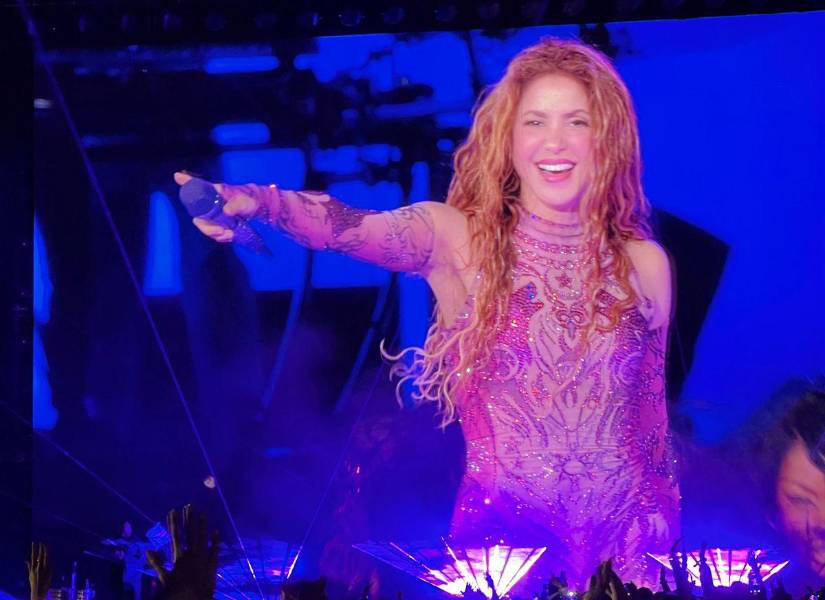 La segunda fecha de Shakira en Quito congregó a más de 35 mil personas.