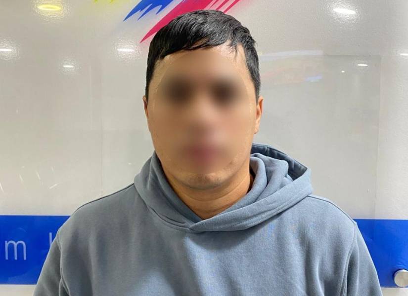 Imagen de alias Trompudo, cabecilla de los Chone Killers.