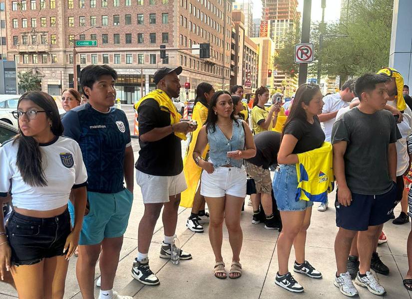 Copa América: el aliento de los hinchas se hace presente previo al partido de la Tri contra México