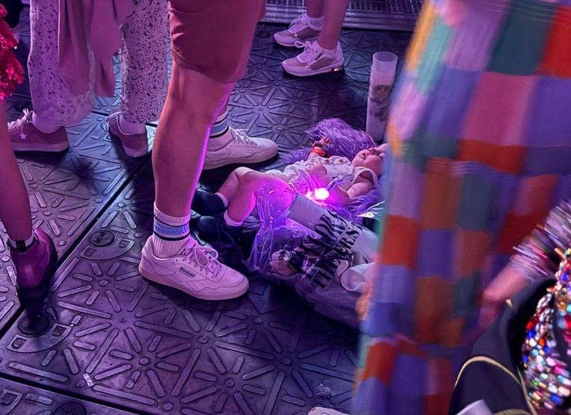 Bebé en concierto de Taylor Swift