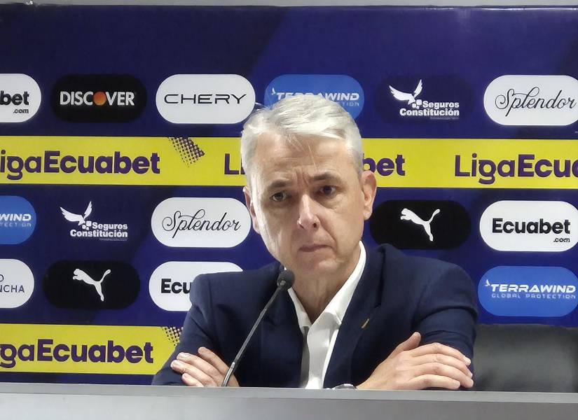 Tiago Nunes habló del armado de Liga de Quito para la próxima temporada.