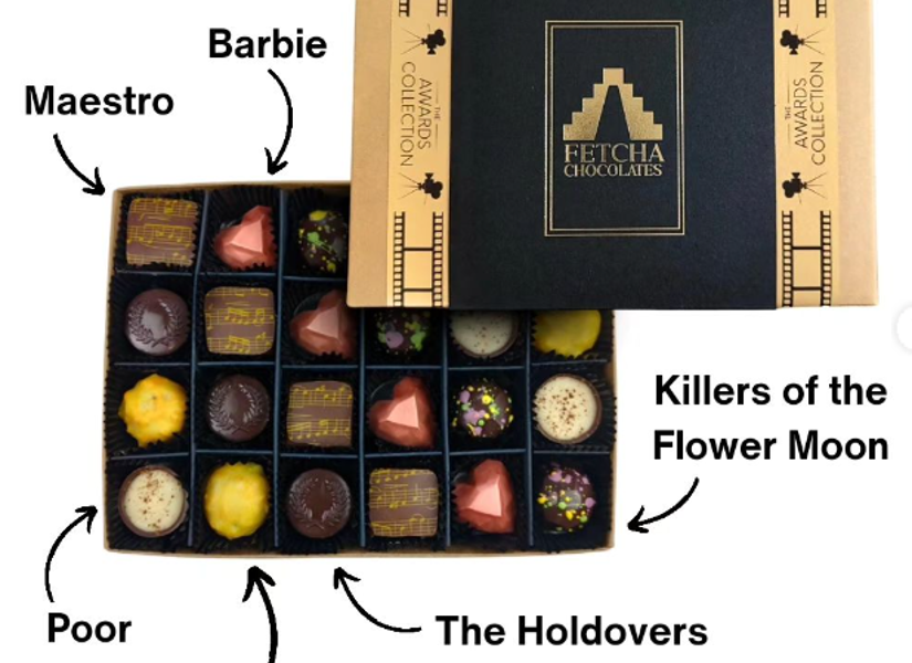 Chocolates de las películas