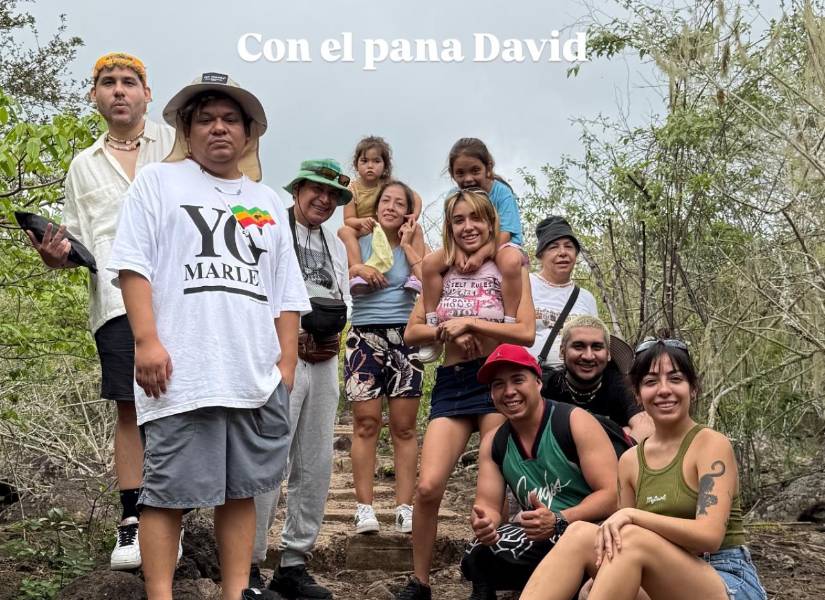 Familia y amigos de María Becerra