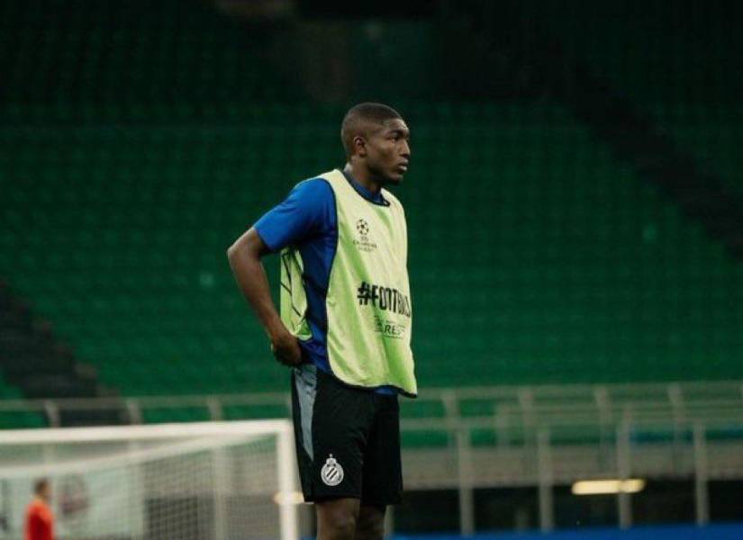 Joel Ordóñez destacó con el Club Brujas en la Champions League.