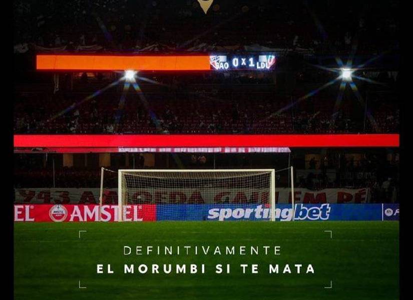 La polémica publicación de Liga de Quito.