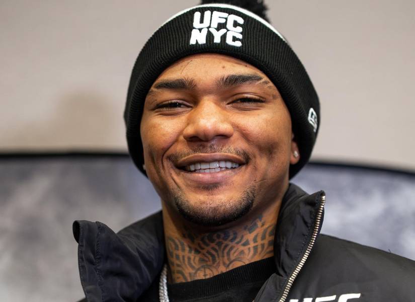 Michael Morales previo a su pelea contra Sena Brady por la división de peso wélter de la UFC