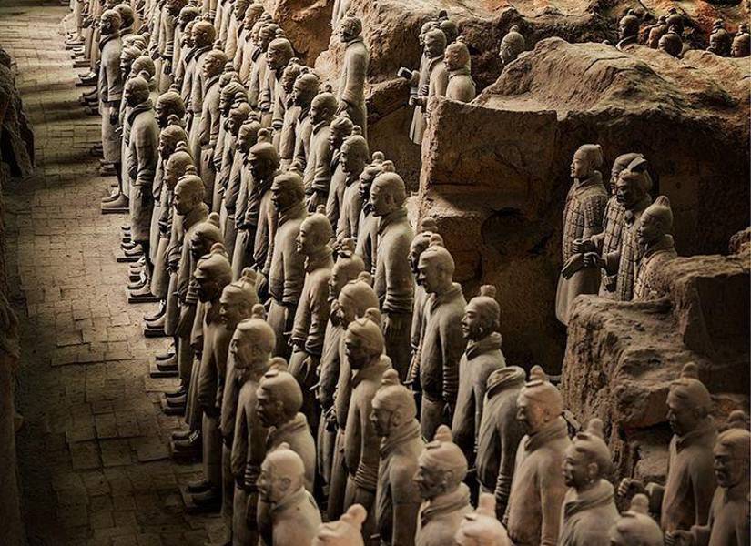 Tumba de Qin Shi Huang, China