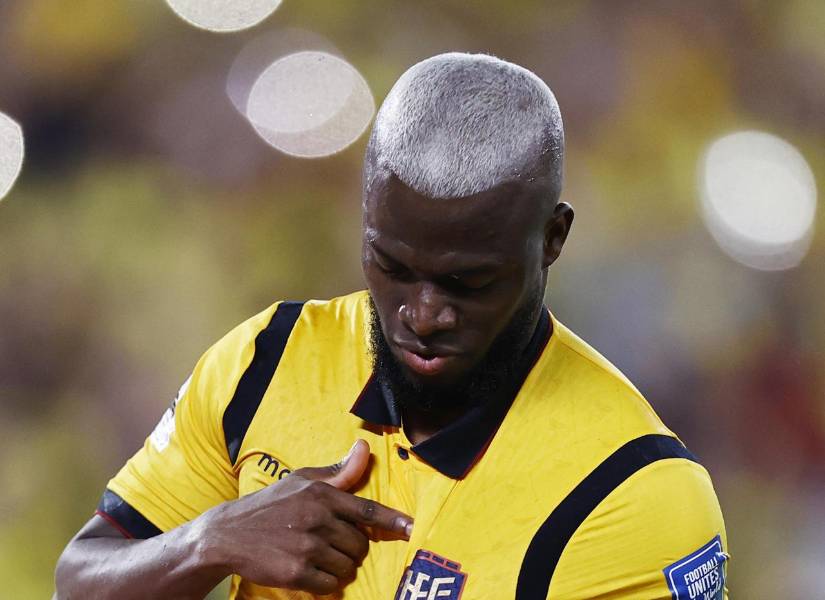 Enner Valencia alcanzó los 47 goles con la selección de Ecuador.